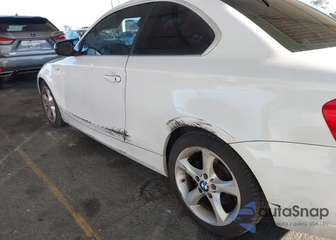 2011 BMW 128I из США, поврежденный, VIN WBAUP9C56BVL90386